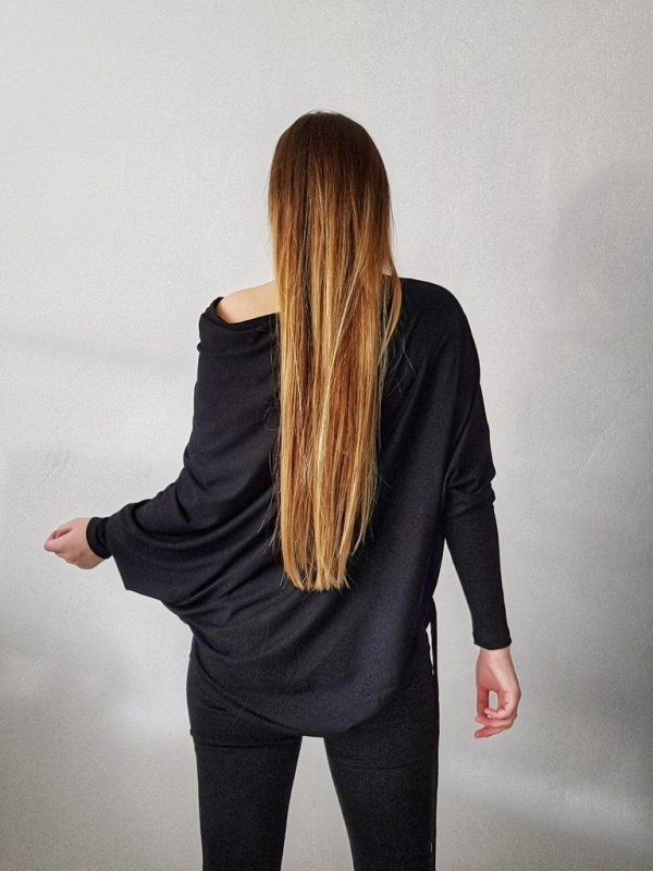 Oversized trapez top
