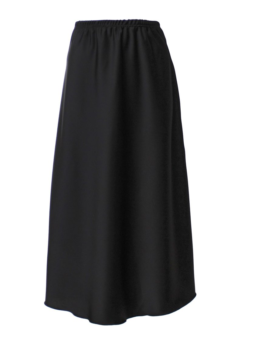 satin skirt