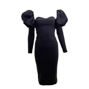 Bodycon corset dress with detachable sleeves so you can change up the look completely.