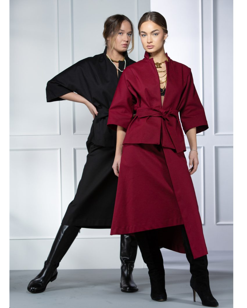 0Q7A9969 MIDI SUKNJA ASIMETRICNOG KROJA