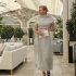 Silk Set  Long Skirt