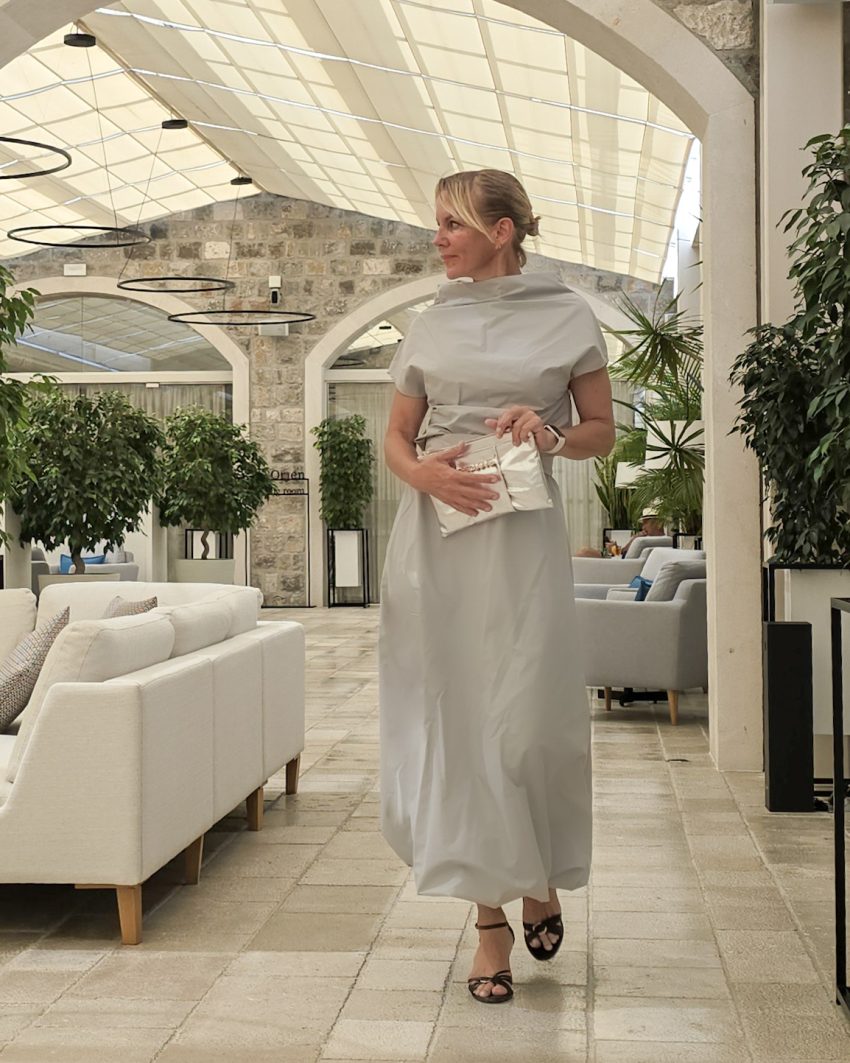Silk Set  Long Skirt